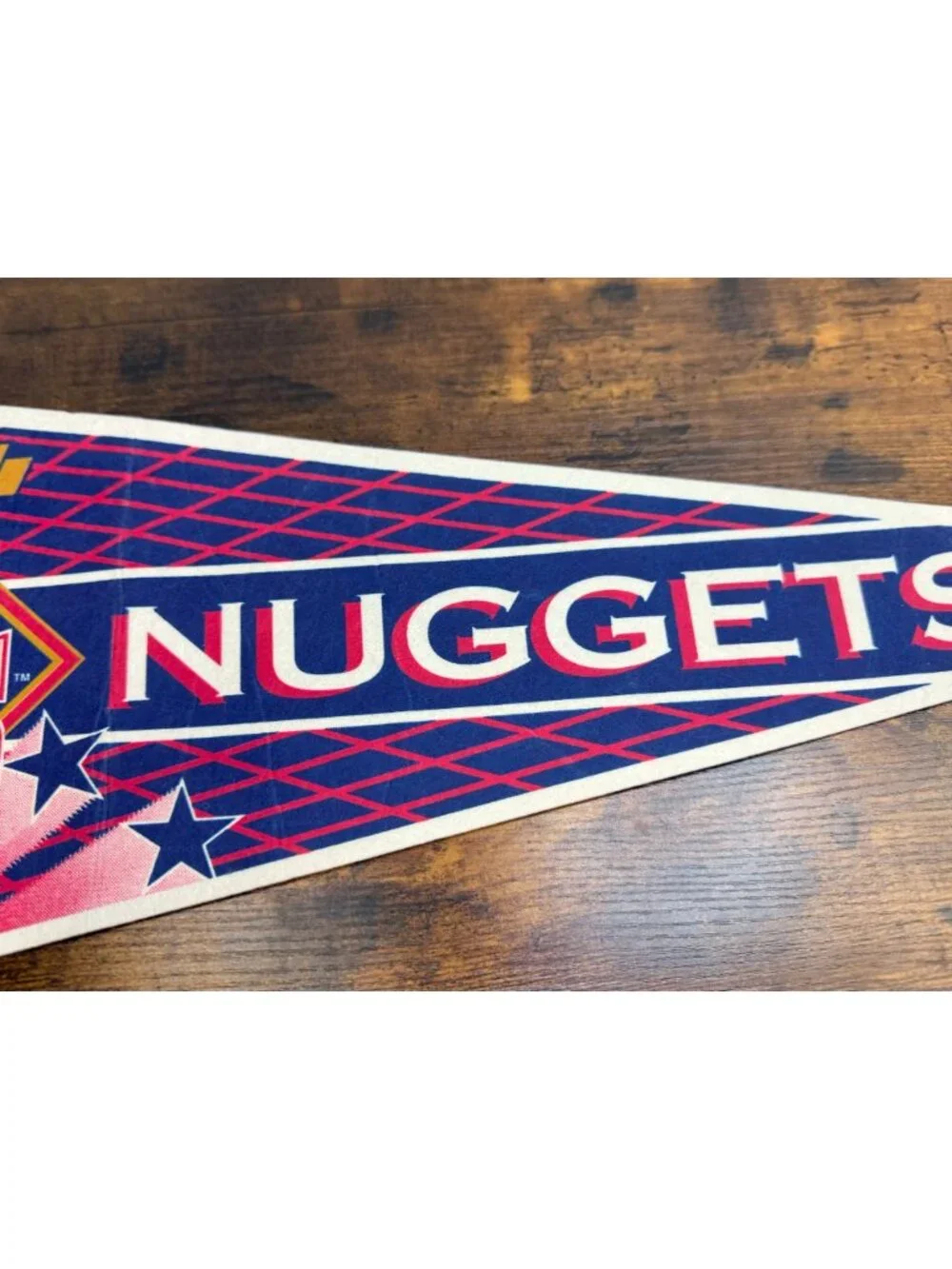 Denver Nuggets Vintage NBA Team Felt Pennant By WinCraft